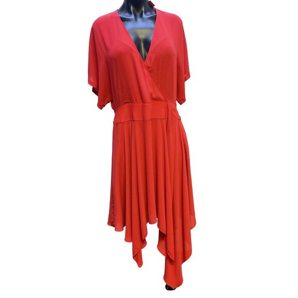 Halston Heritage Dresses & Skirts - *Halston Heritage Rust Dress Size 8